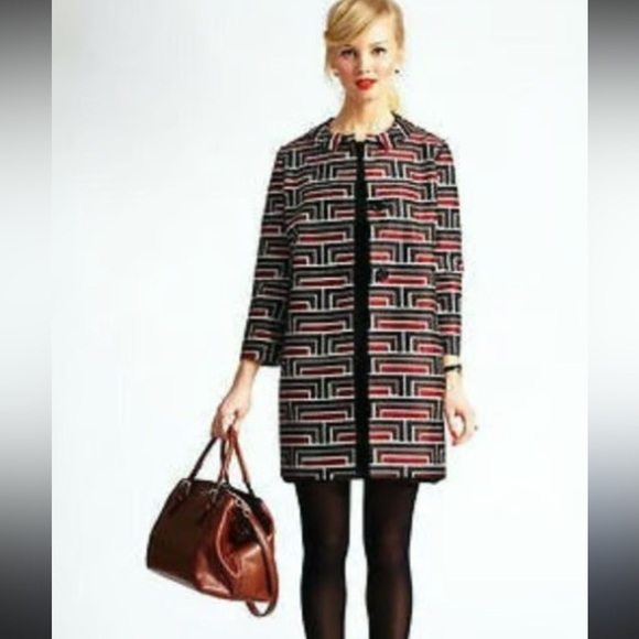 Kate Spade X Florence Broadhurst Fashion Collaboration Silk Coat - Picture 1 of 5